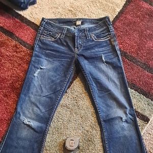 (13) Women's Silver Jeans 27/33